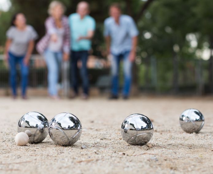 Jeu de boules in Mariahout